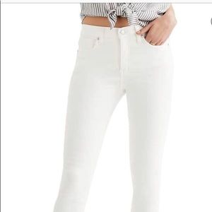 Madewell high rise skinny jean Sz 25
